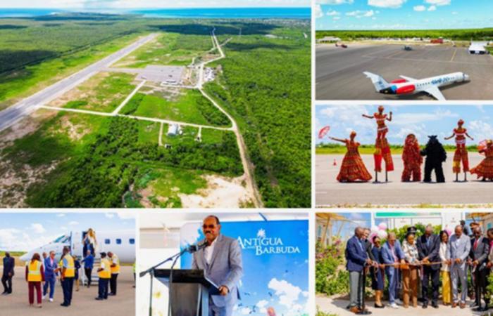 Barbuda eröffnet seinen neuen internationalen Flughafen für 14 Millionen US-Dollar