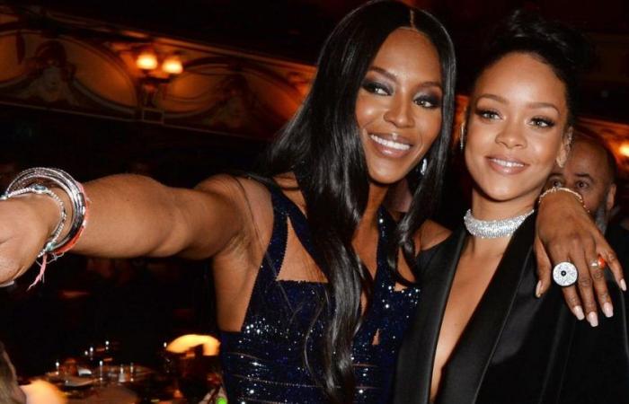 Naomi Campbell weist Gerüchte über einen Konflikt mit Rihanna zurück