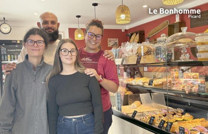 Handel. Mit 31 Jahren übernahm Romain die Bäckerei in diesem Dorf im Clermont