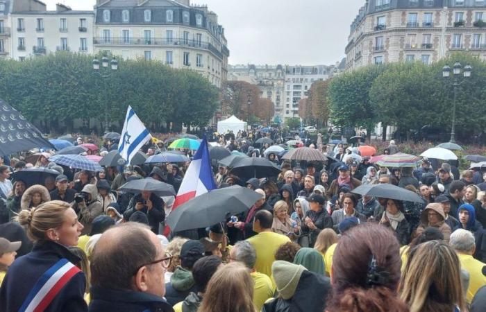 „Wir denken jeden Tag an sie und beten für den Frieden“: Levallois vergisst die 101 Geiseln vom 7. Oktober nicht