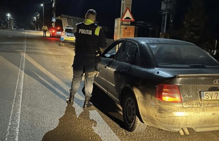 Betrunkener Fahrer ohne Führerschein, mit einem Auto mit abgelaufenem ITP und ohne RCA, von der Polizei in Salcea entdeckt