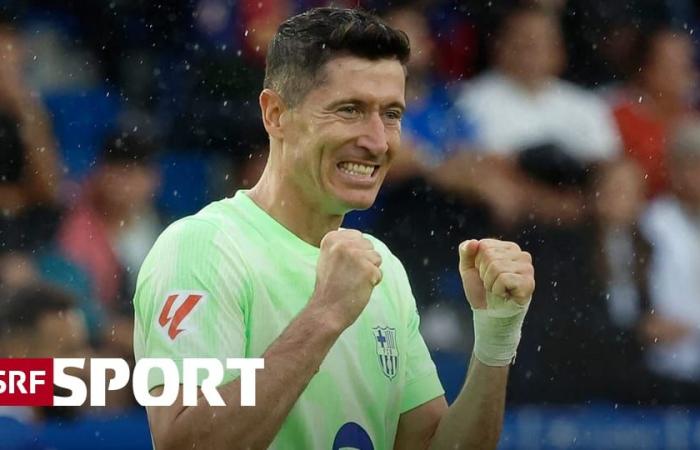 Fussball aus den Topligen – Lewandowski-Hattrick bei Barça-Sieg – Juventus lässt Federn – Sport