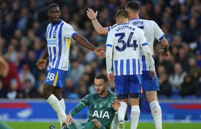 Brighton besiegt Tottenham und klettert auf den sechsten Platz in der Premier League