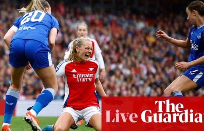 WSL-Uhrzeit: Arsenal 0:0 Everton, Spurs 2:3 Liverpool und mehr – wie es passierte | Fußball