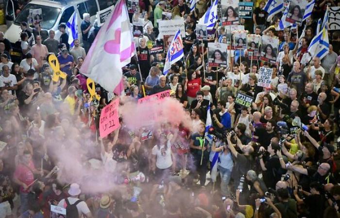 Aufgrund der Nordfront gibt es nur begrenzte Demonstrationen für die Freilassung der Geiseln