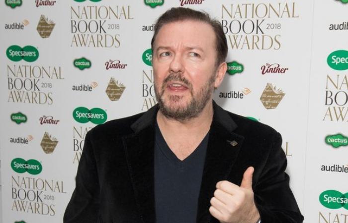 Ricky Gervais dankt den Kritikern seiner Show „Armageddon“, die ein Hit auf Netflix ist