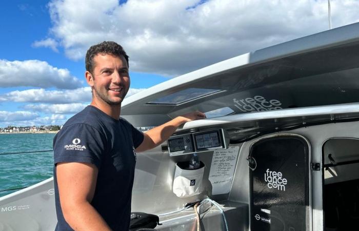 Guirec Soudée ist bereit, es mit der Vendée Globe aufzunehmen. „Am liebsten hätte ich jedes Jahr eins gemacht.“