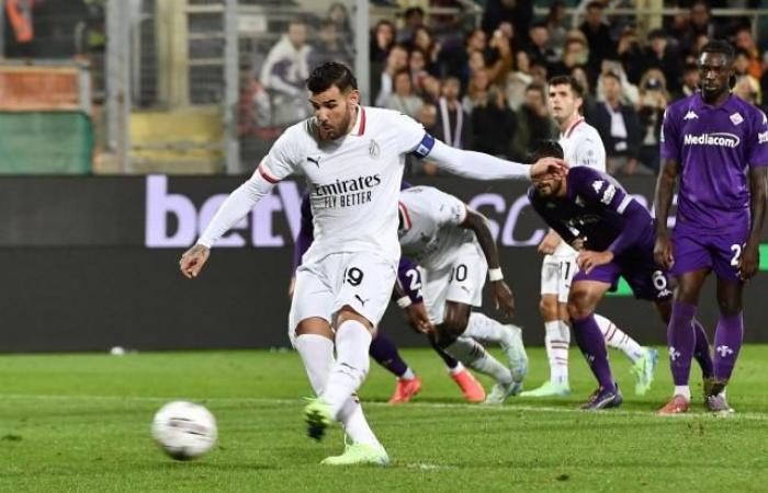 Die Franzosen animierten das verrückte Spiel, das die Fiorentina gegen den AC Mailand (Serie A) gewann.