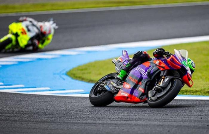 MotoGP, Japan J3, Franco Morbidelli (Ducati/5): „Die KTMs sind sehr schwer zu überholen“