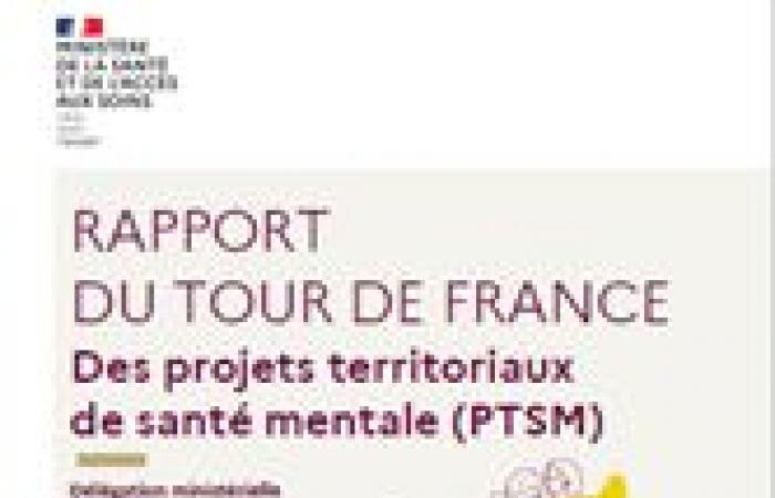 Veröffentlichung des Tour de France-Berichts über territoriale Projekte zur psychischen Gesundheit