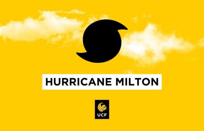 UCF bleibt wegen Hurrikan Milton von Dienstag bis Donnerstag geschlossen