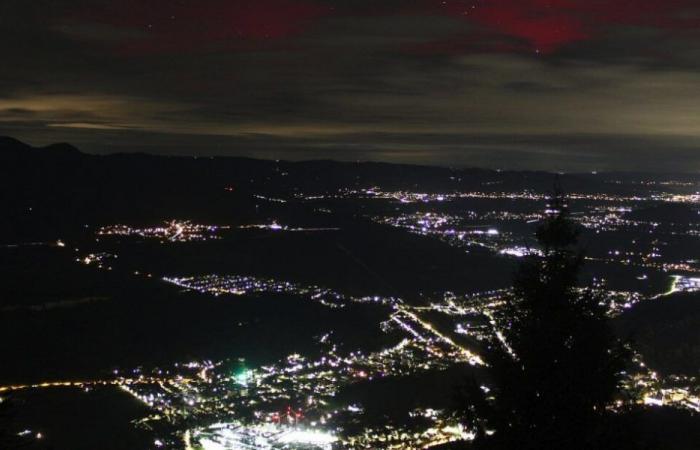 Der Schweizer Himmel ist zu bewölkt, um das Nordlicht zu beobachten