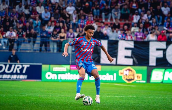 SM Caen. Drei Spieler von Stade Malherbe, darunter ein neuer, waren in der Pause bei den Bleuets