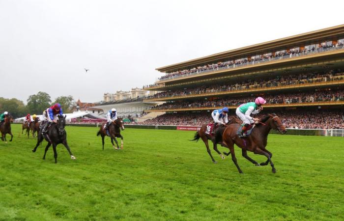 Reiten. Ramatuelle, das in Chantilly ausgebildete Stutfohlen von Tony Parker, gewinnt am Tag des Arc de Triomphe ein sehr gutes Rennen