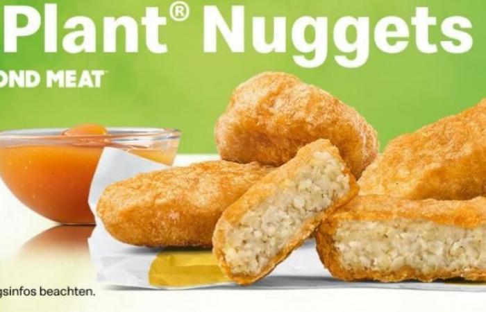 Vegetarisch – Ab morgen vermarktet McDonald’s die ersten Chicken Nuggets in Frankreich… ohne Hühnchen: „Noch nie gab es eine solche Neuheit bei einem so ikonischen Produkt wie Nuggets“ – Video