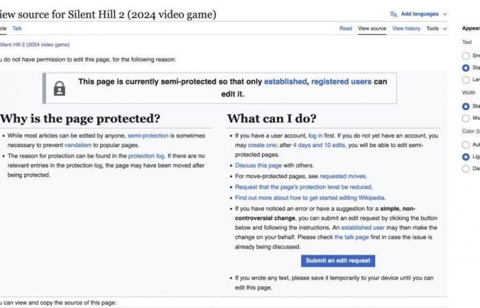 Silent Hil 2 Remake Wikipedia-Seite zerstört