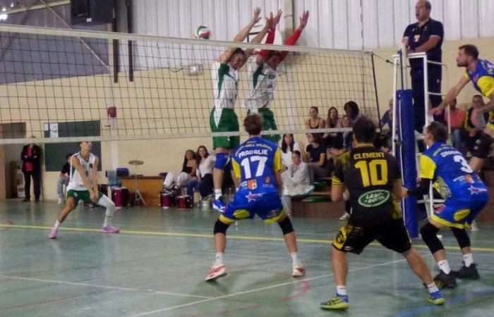 Amateur-Volleyball (Männer National 3). Tarascon/Foix leiden, brechen aber nicht