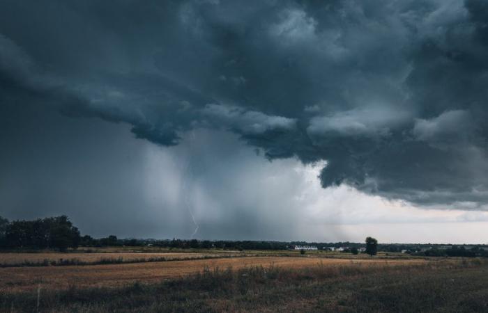 Überschwemmungen, Stürme, Hochwasser … rund zehn Departements sind an diesem Dienstag in Alarmstufe Orange, viele davon in Gelb