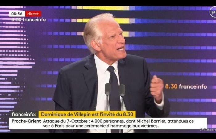 „Journalisten, Sie tragen eine große Verantwortung“: Dominique de Villepin ärgert sich über den Israel/Gaza-Konflikt gegen Jérôme Chapuis auf Franceinfo