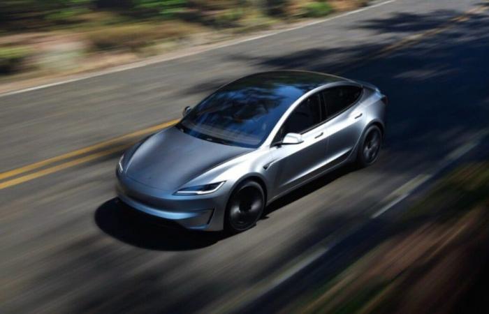 ein neues Model 3 mit mehr als 700 km Reichweite