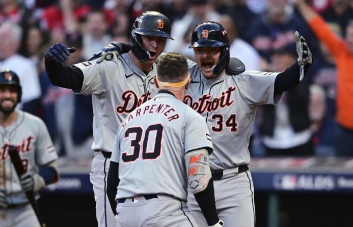 American League-Serie | Carpenter hilft den Tigers, die Serie gegen Cleveland auszugleichen