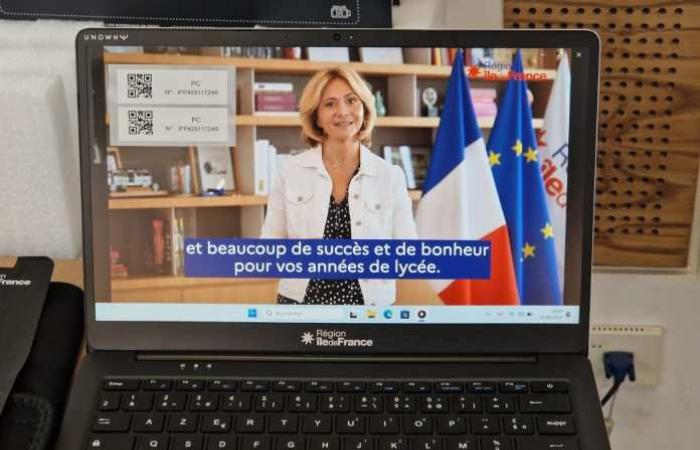 Seine-et-Marne: Die Region Ile-de-France verteilt Computer an Oberstufenschüler, um das Jahr gut zu beginnen!