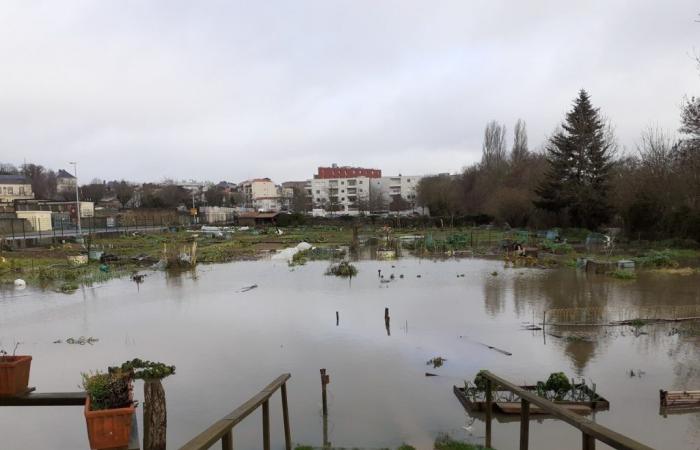 Straßen in La Roche-sur-Yon blockiert