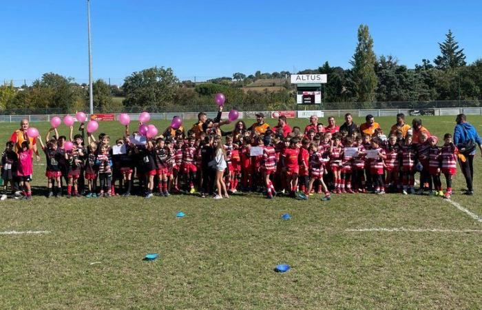 Saint-Orens-de-Gameville. Ein großartiger Tag für junge Rugbyspieler