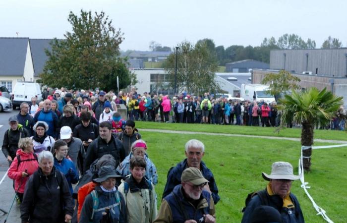 FOTOS. 510 Wanderer versammelten sich in einem Calvados-Wald