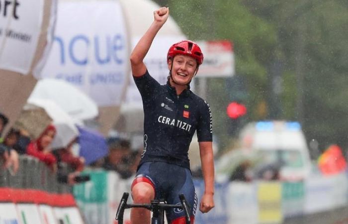 Radfahren. Trois Vallées Varésines – Cedrine Kerbaol gewinnt das Frauenrennen!