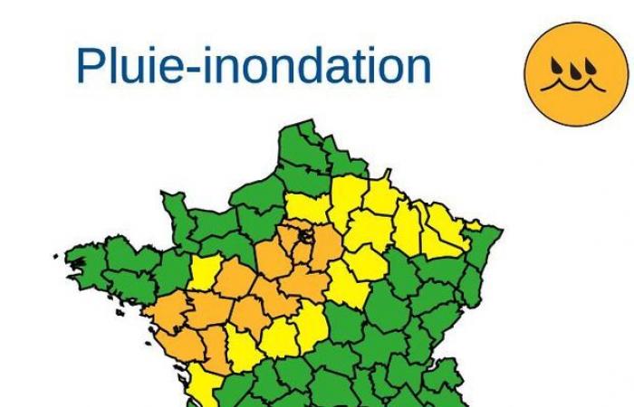 Kirk Depression: 19 Abteilungen in Alarmbereitschaft wegen Wind, Regen und Überschwemmungen