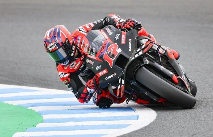 MotoGP, Japan J3, Maverick Viñales (Aprilia/Ab): „Ich weiß nicht einmal, wie ich es geschafft habe, das Motorrad an die Front zu bringen“