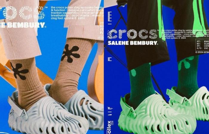 Salehe Bembury x Crocs Pollex Clog Manta & Borealis