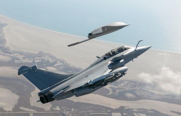 Das Ministerium der Streitkräfte hat mit der Entwicklung der Kampfdrohne begonnen, die den Rafale F5 begleiten wird