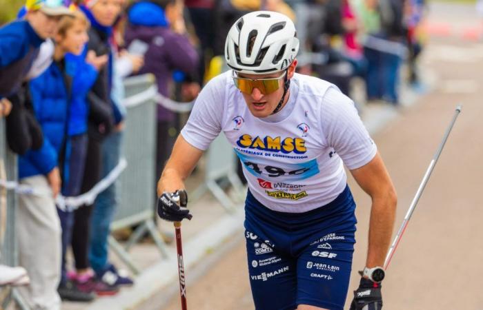 Rollski | „Es ist sehr beruhigend“: die Zufriedenheit von Mathis Desloges nach seinem Titel als französischer Meister im klassischen Einzel, der in La Bresse gewonnen wurde | Nordic Mag | Nr. 1 Biathlon