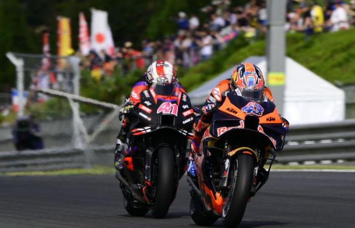 MotoGP, Japan J3, Jack Miller (KTM/10): „Von der Mitte bis zum Kurvenausgang haben mich die anderen wie hungernde Menschen angegriffen“