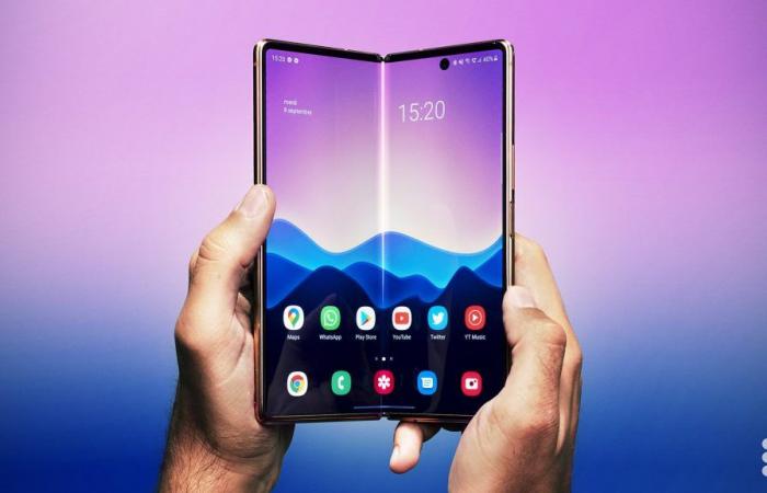 das Galaxy Z Fold 2 bereits von Samsung aufgegeben