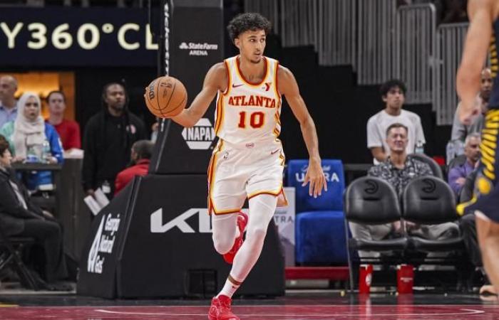 Trae Young lobt Zaccharie Risacher nach seinem Debüt in der NBA-Vorsaison (Hawks)