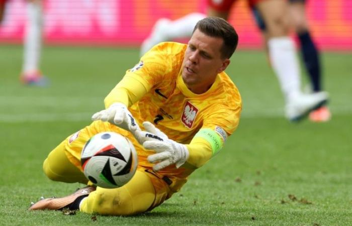 Szczesny, gemeldet für die Champions League