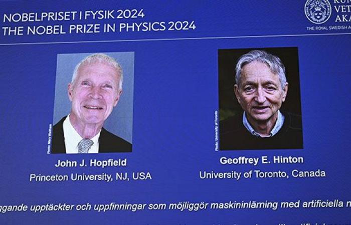 Der Nobelpreis für Physik wird an zwei Spezialisten für künstliche Intelligenz verliehen – LINFO.re