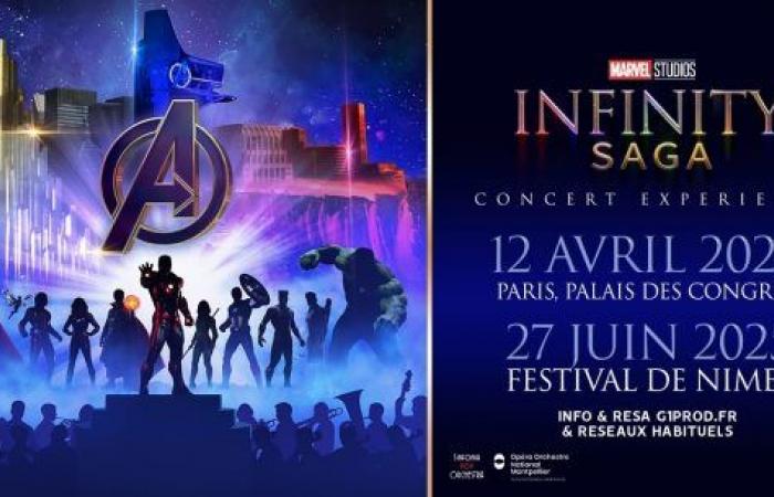 Marvel Infinity Saga: Der offizielle MCU-Konzertfilm kommt nach Frankreich!