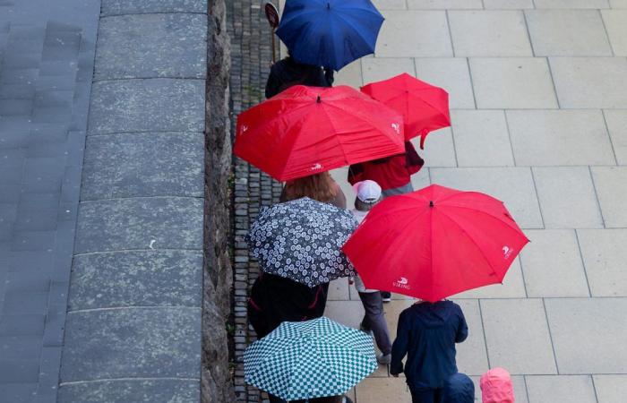 Depression Kirk: 30 Abteilungen stehen am Mittwoch unter orangefarbener Wachsamkeit