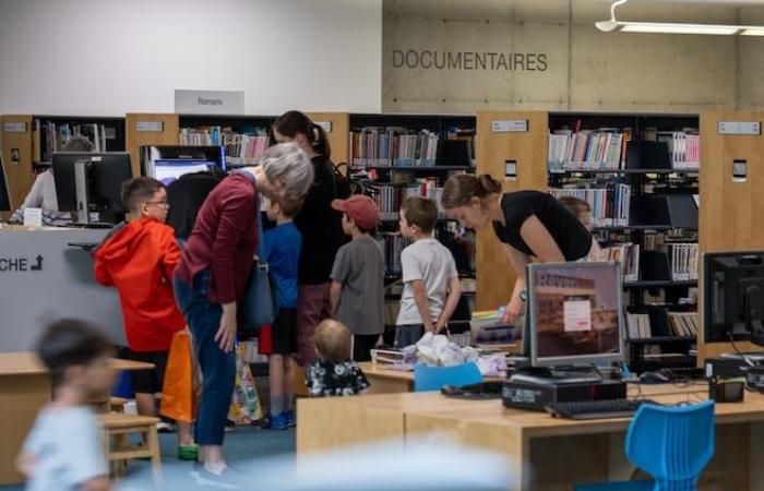 Die Paul-Aimé-Paiement-Bibliothek war lange Zeit geschlossen