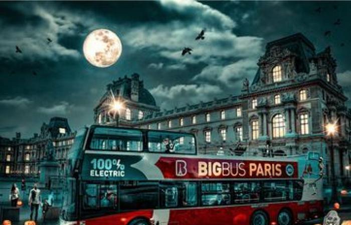 Geführte Tour durch Paris in einem Panoramabus zu Halloween – Big Bus Tours – Paris, 75001