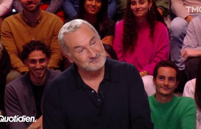 Täglich: Gilles Lellouche ändert seinen Look, und Yann Barthès entgeht ihm nicht