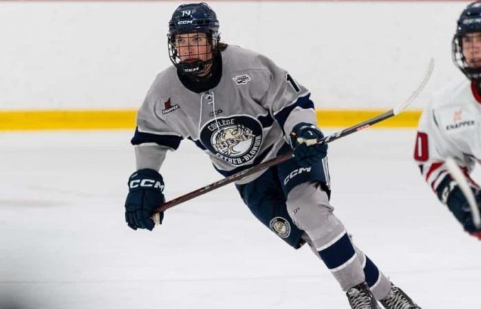 Der beste 15-jährige Spieler in Quebec schwankt zwischen der QMJHL und der NCAA