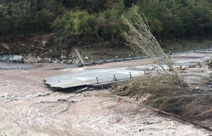 Die Alpes-Maritimes auf gelber „Regenflut“-Wachsamkeit, Roya und Vésubie unter Beobachtung