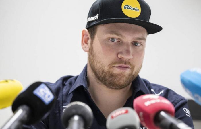 Der Schweizer Skifahrer Niels Hintermann hat einen guten Start in seinen Kampf gegen den Krebs hingelegt