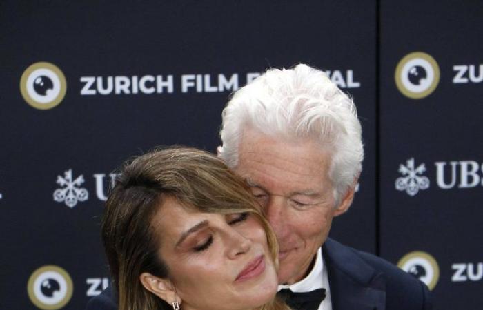 Richard Gere und seine Frau Alejandra, unsterblich verliebt auf dem roten Teppich