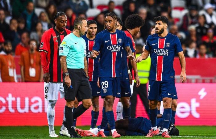 L1: Der Schiedsrichter von Nizza-PSG würfelt Mechanik